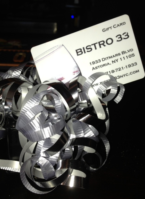 Bistro 33_Holiday Gift Guide_ Gift Card