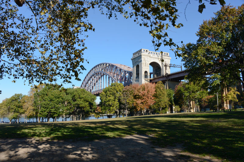 A stroll through Astoria Park on a sunny day is hard to beat.