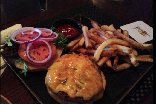 50% bacon, 50% chop meat, 100% delicious. Photo Credit: Tammy T. Via Yelp