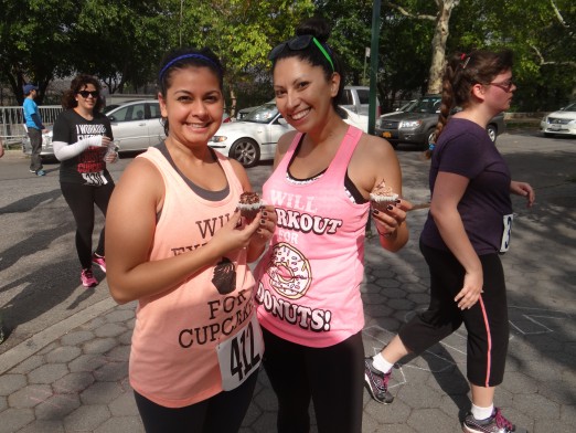 This time I'm ready to run...and eat! Photo Courtesy of NYC Cupcake Run