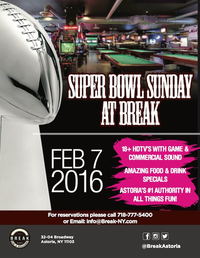 Super Bowl Sunday - Bohemian Hall and Beer Garden of Astoria