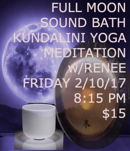 Kundalini Full Moon Sound Bath | We Heart Astoria