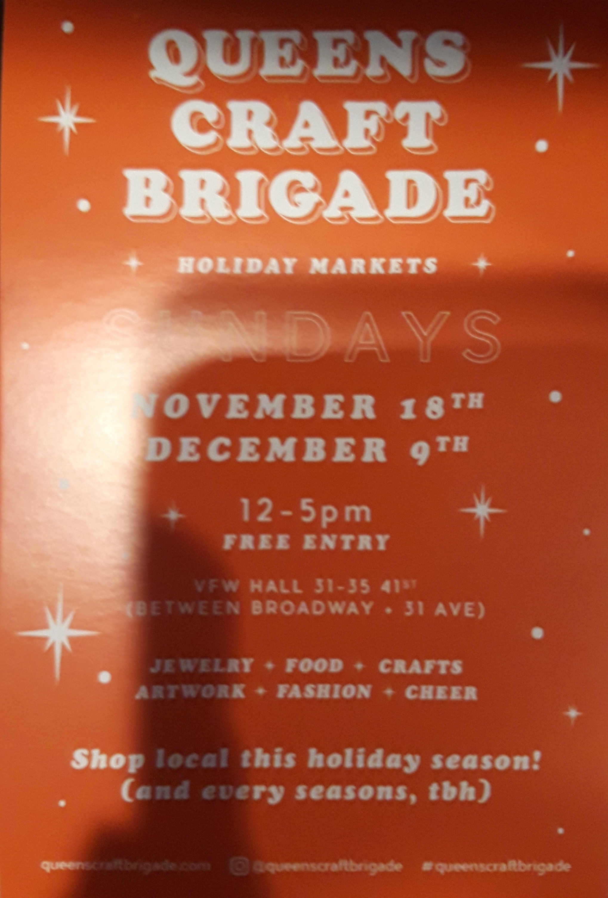 Queens Craft Brigade holiday markets
