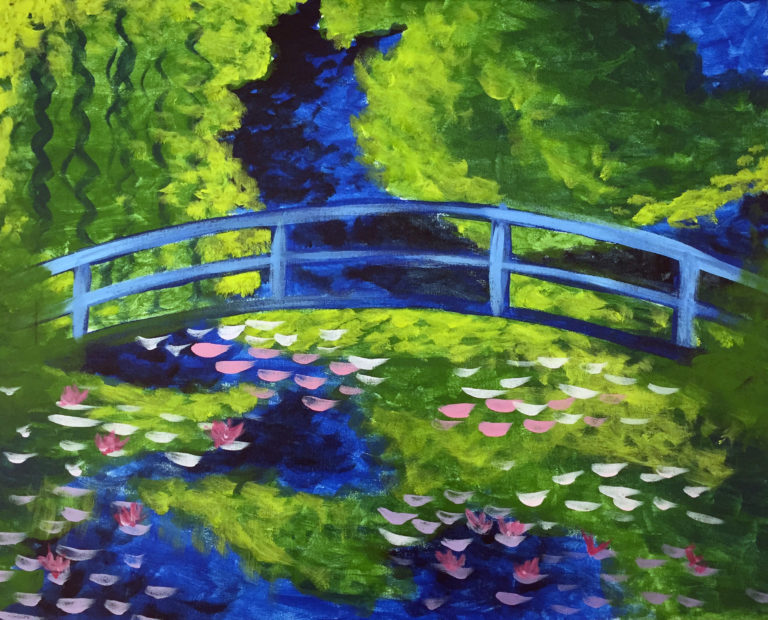 Monet Bridge Paint and Sip! | We Heart Astoria