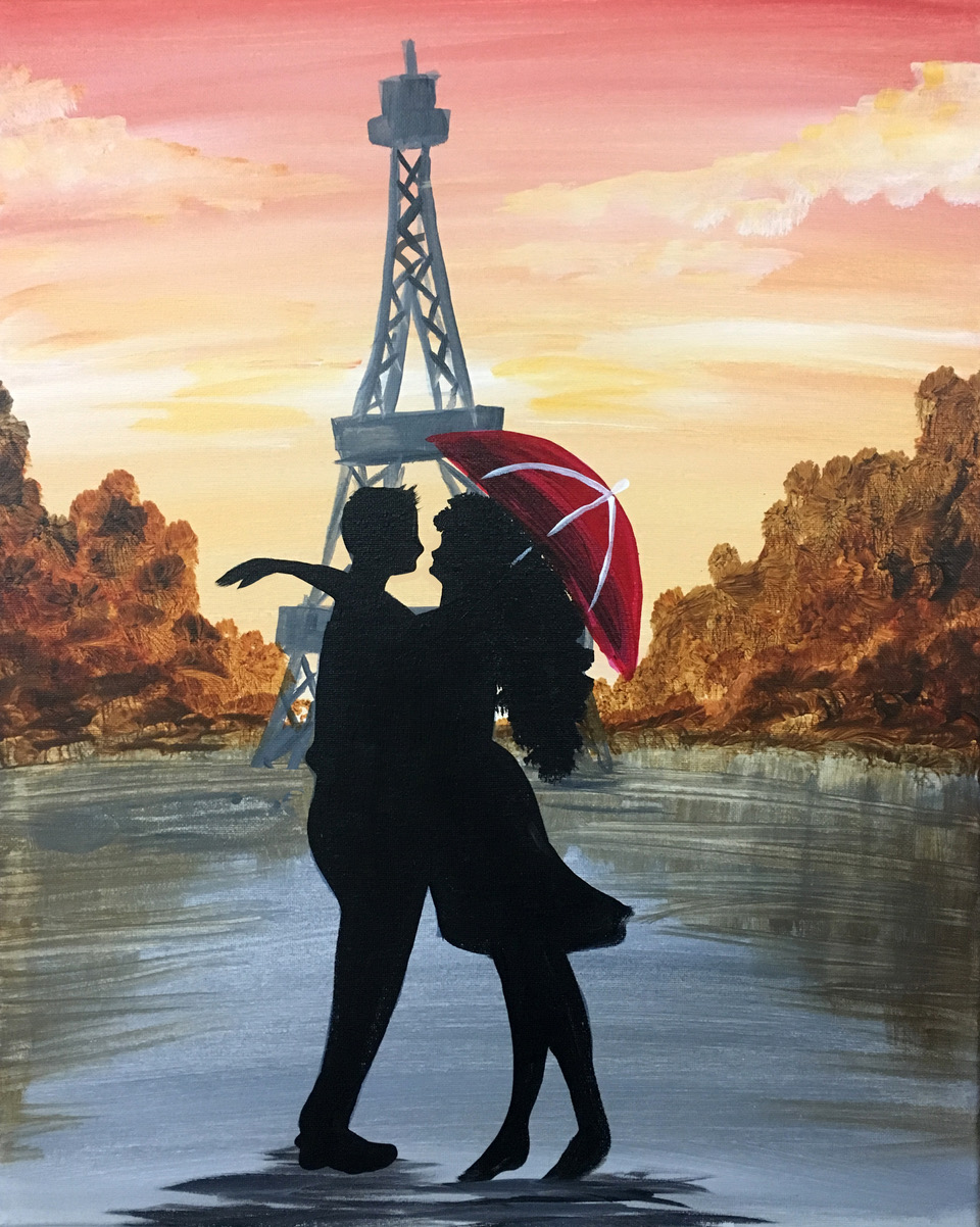 Evening in Paris Paint and Sip | We Heart Astoria